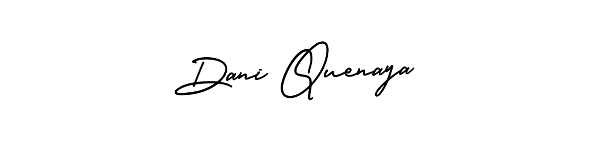 Create a beautiful signature design for name Dani Quenaya. With this signature (AmerikaSignatureDemo-Regular) fonts, you can make a handwritten signature for free. Dani Quenaya signature style 3 images and pictures png