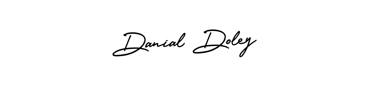 AmerikaSignatureDemo-Regular is a professional signature style that is perfect for those who want to add a touch of class to their signature. It is also a great choice for those who want to make their signature more unique. Get Danial Doley name to fancy signature for free. Danial Doley signature style 3 images and pictures png