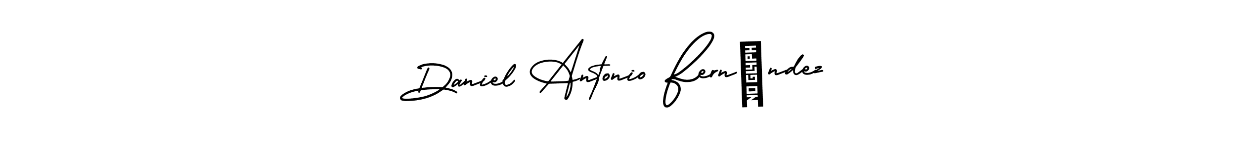 How to make Daniel Antonio Fernández name signature. Use AmerikaSignatureDemo-Regular style for creating short signs online. This is the latest handwritten sign. Daniel Antonio Fernández signature style 3 images and pictures png