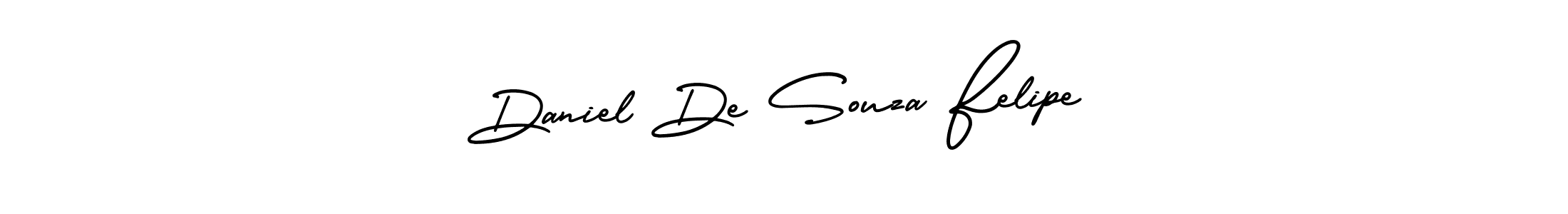 Daniel De Souza Felipe stylish signature style. Best Handwritten Sign (AmerikaSignatureDemo-Regular) for my name. Handwritten Signature Collection Ideas for my name Daniel De Souza Felipe. Daniel De Souza Felipe signature style 3 images and pictures png