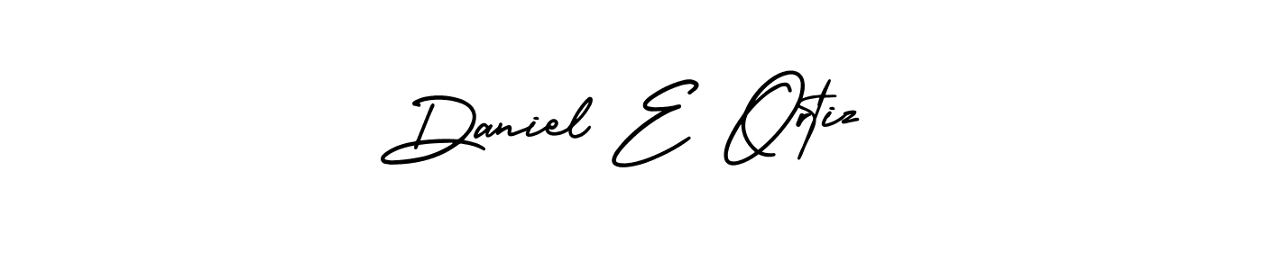 It looks lik you need a new signature style for name Daniel E Ortiz. Design unique handwritten (AmerikaSignatureDemo-Regular) signature with our free signature maker in just a few clicks. Daniel E Ortiz signature style 3 images and pictures png