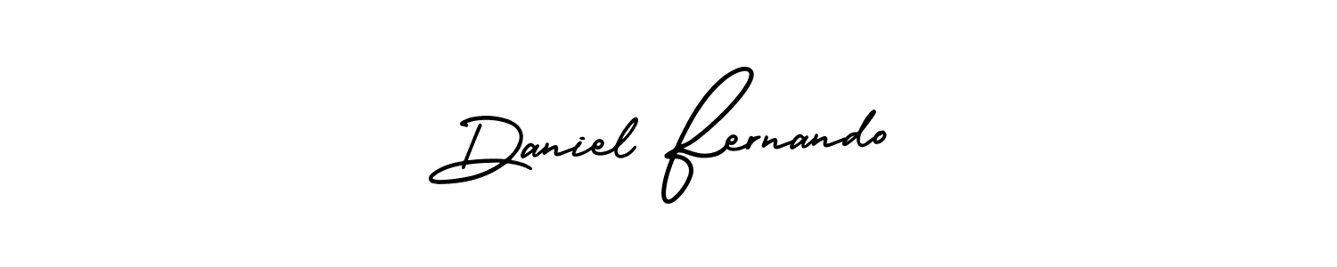 Create a beautiful signature design for name Daniel Fernando. With this signature (AmerikaSignatureDemo-Regular) fonts, you can make a handwritten signature for free. Daniel Fernando signature style 3 images and pictures png