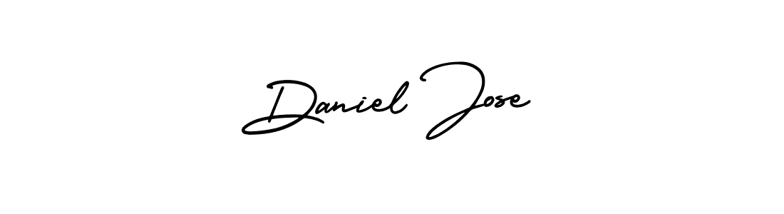 Design your own signature with our free online signature maker. With this signature software, you can create a handwritten (AmerikaSignatureDemo-Regular) signature for name Daniel Jose. Daniel Jose signature style 3 images and pictures png