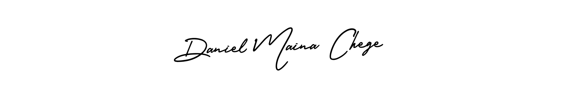 How to Draw Daniel Maina Chege signature style? AmerikaSignatureDemo-Regular is a latest design signature styles for name Daniel Maina Chege. Daniel Maina Chege signature style 3 images and pictures png