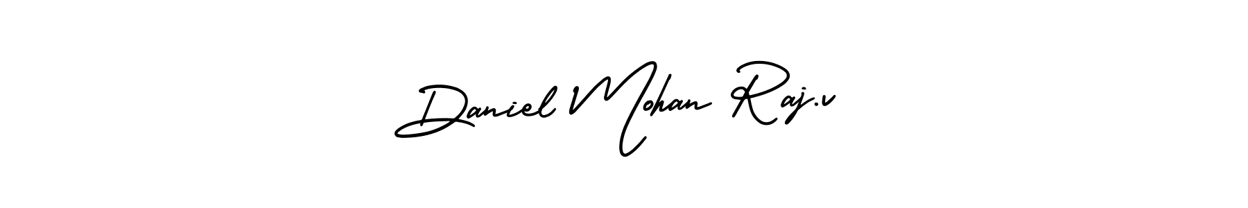 Create a beautiful signature design for name Daniel Mohan Raj.v. With this signature (AmerikaSignatureDemo-Regular) fonts, you can make a handwritten signature for free. Daniel Mohan Raj.v signature style 3 images and pictures png