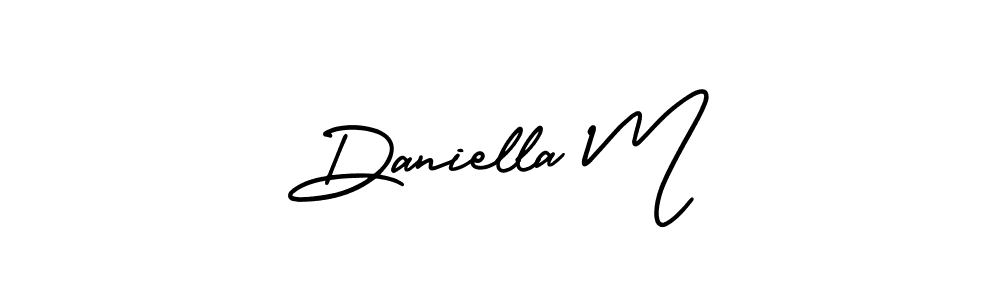 Here are the top 10 professional signature styles for the name Daniella M. These are the best autograph styles you can use for your name. Daniella M signature style 3 images and pictures png
