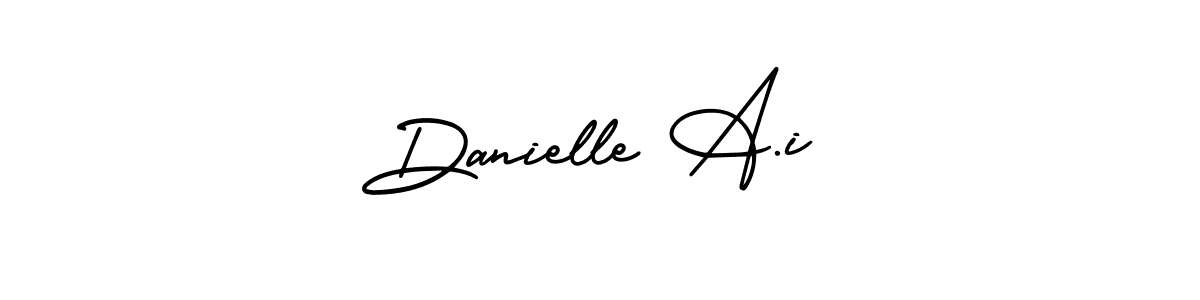 Make a beautiful signature design for name Danielle A.i. Use this online signature maker to create a handwritten signature for free. Danielle A.i signature style 3 images and pictures png