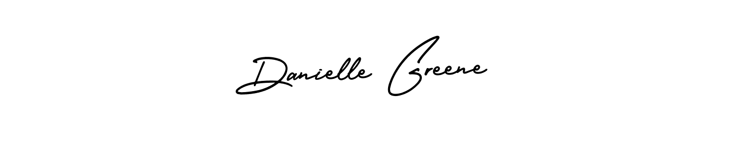 Create a beautiful signature design for name Danielle Greene. With this signature (AmerikaSignatureDemo-Regular) fonts, you can make a handwritten signature for free. Danielle Greene signature style 3 images and pictures png