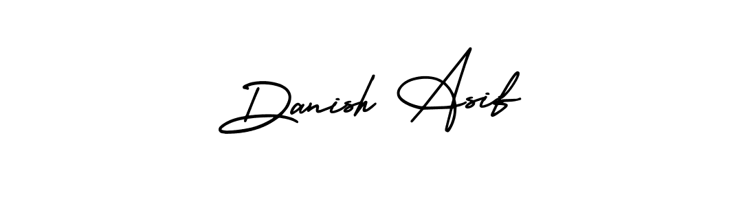 It looks lik you need a new signature style for name Danish Asif. Design unique handwritten (AmerikaSignatureDemo-Regular) signature with our free signature maker in just a few clicks. Danish Asif signature style 3 images and pictures png