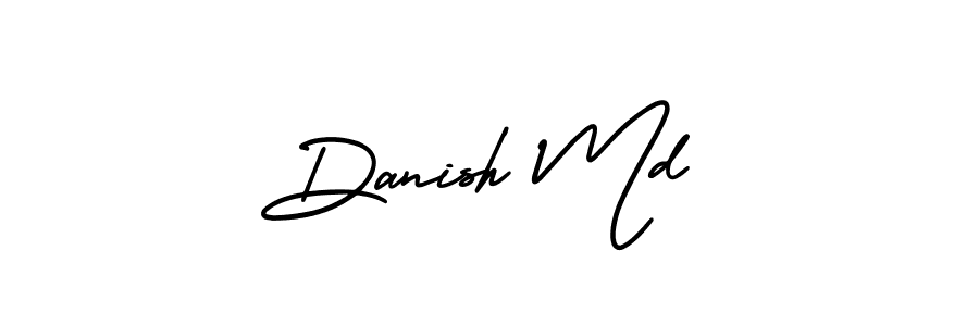This is the best signature style for the Danish Md name. Also you like these signature font (AmerikaSignatureDemo-Regular). Mix name signature. Danish Md signature style 3 images and pictures png