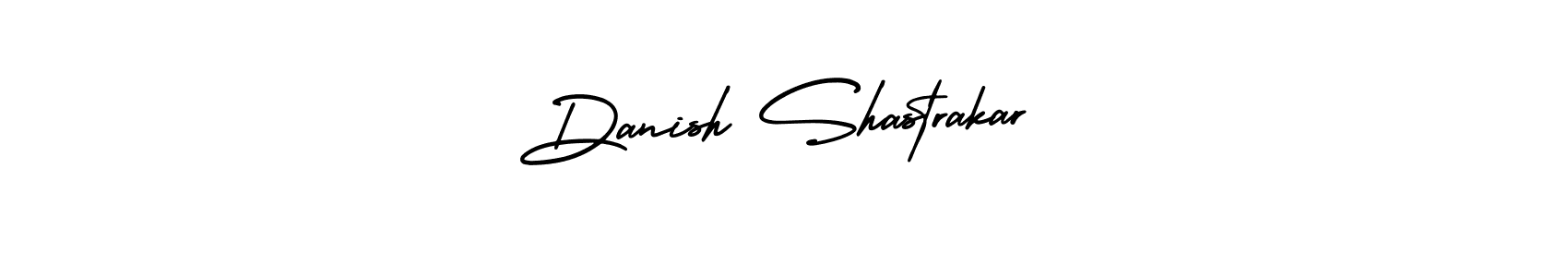 Use a signature maker to create a handwritten signature online. With this signature software, you can design (AmerikaSignatureDemo-Regular) your own signature for name Danish Shastrakar. Danish Shastrakar signature style 3 images and pictures png