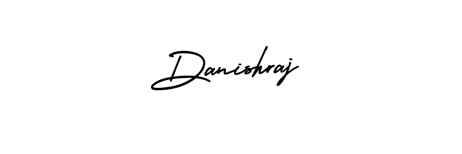 How to Draw Danishraj signature style? AmerikaSignatureDemo-Regular is a latest design signature styles for name Danishraj. Danishraj signature style 3 images and pictures png