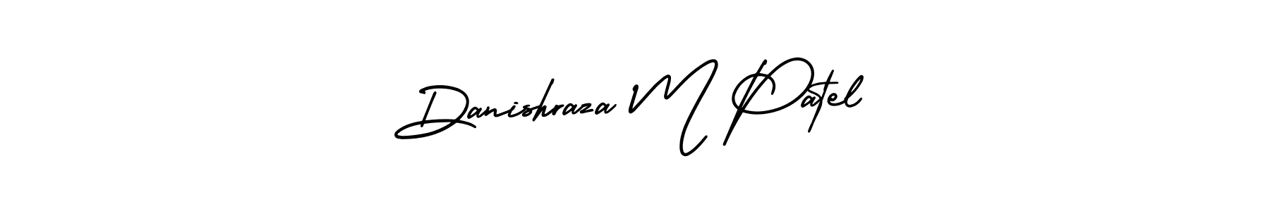 Make a beautiful signature design for name Danishraza M Patel. Use this online signature maker to create a handwritten signature for free. Danishraza M Patel signature style 3 images and pictures png