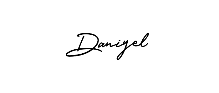 Also we have Daniyel name is the best signature style. Create professional handwritten signature collection using AmerikaSignatureDemo-Regular autograph style. Daniyel signature style 3 images and pictures png