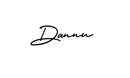 It looks lik you need a new signature style for name Dannu. Design unique handwritten (AmerikaSignatureDemo-Regular) signature with our free signature maker in just a few clicks. Dannu signature style 3 images and pictures png