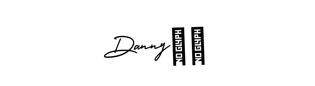 Design your own signature with our free online signature maker. With this signature software, you can create a handwritten (AmerikaSignatureDemo-Regular) signature for name Danny❤️. Danny❤️ signature style 3 images and pictures png