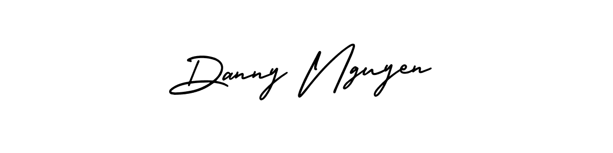 Create a beautiful signature design for name Danny Nguyen. With this signature (AmerikaSignatureDemo-Regular) fonts, you can make a handwritten signature for free. Danny Nguyen signature style 3 images and pictures png