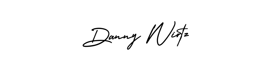 Create a beautiful signature design for name Danny Wirtz. With this signature (AmerikaSignatureDemo-Regular) fonts, you can make a handwritten signature for free. Danny Wirtz signature style 3 images and pictures png