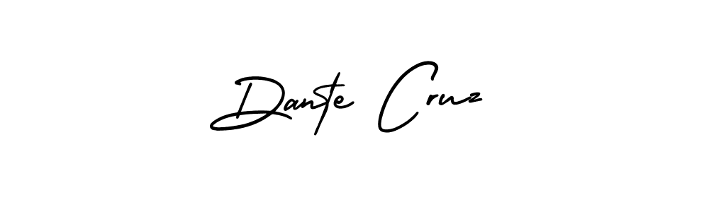 Dante Cruz stylish signature style. Best Handwritten Sign (AmerikaSignatureDemo-Regular) for my name. Handwritten Signature Collection Ideas for my name Dante Cruz. Dante Cruz signature style 3 images and pictures png