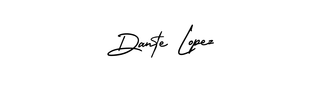 Create a beautiful signature design for name Dante Lopez. With this signature (AmerikaSignatureDemo-Regular) fonts, you can make a handwritten signature for free. Dante Lopez signature style 3 images and pictures png