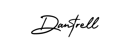 A timeless handwritten aesthetic for Dantrell. The AmerikaSignatureDemo-Regular font gives your signature a handcrafted feel with natural curves. Dantrell signature style 3 images and pictures png