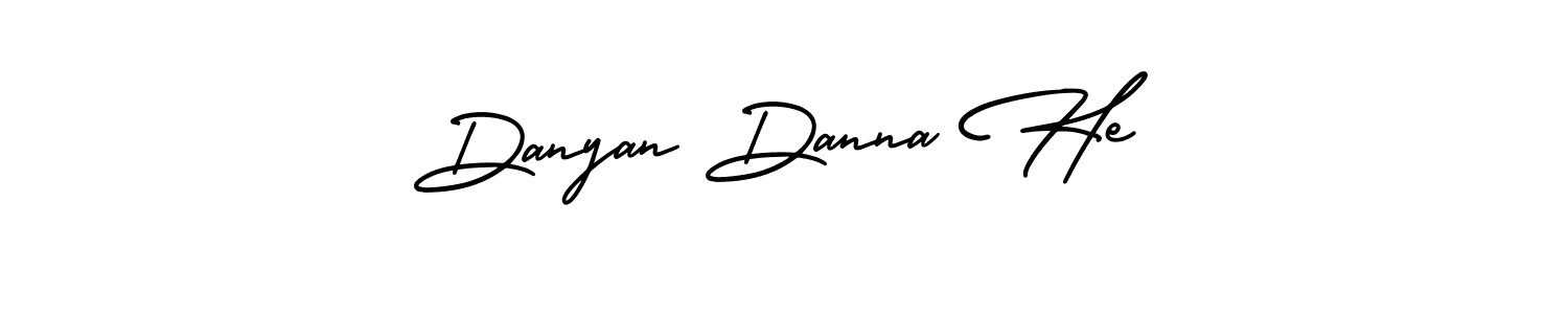 It looks lik you need a new signature style for name Danyan Danna He. Design unique handwritten (AmerikaSignatureDemo-Regular) signature with our free signature maker in just a few clicks. Danyan Danna He signature style 3 images and pictures png