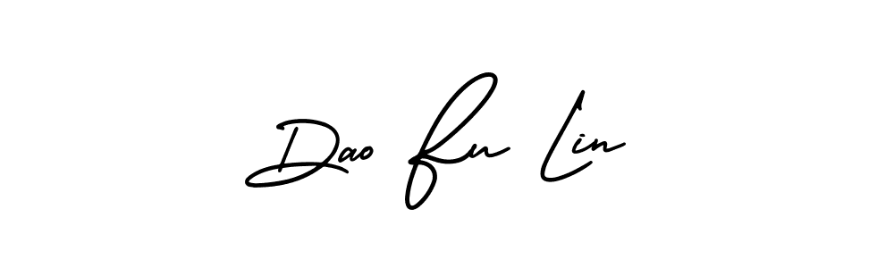 How to make Dao Fu Lin signature? AmerikaSignatureDemo-Regular is a professional autograph style. Create handwritten signature for Dao Fu Lin name. Dao Fu Lin signature style 3 images and pictures png