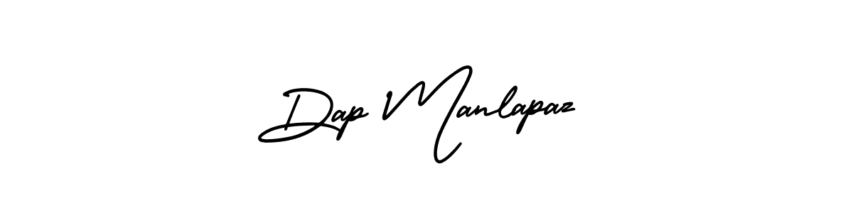AmerikaSignatureDemo-Regular is a professional signature style that is perfect for those who want to add a touch of class to their signature. It is also a great choice for those who want to make their signature more unique. Get Dap Manlapaz name to fancy signature for free. Dap Manlapaz signature style 3 images and pictures png