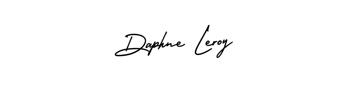 Create a beautiful signature design for name Daphne Leroy. With this signature (AmerikaSignatureDemo-Regular) fonts, you can make a handwritten signature for free. Daphne Leroy signature style 3 images and pictures png