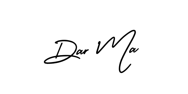 Make a beautiful signature design for name Dar Ma. With this signature (AmerikaSignatureDemo-Regular) style, you can create a handwritten signature for free. Dar Ma signature style 3 images and pictures png