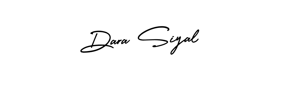 It looks lik you need a new signature style for name Dara Siyal. Design unique handwritten (AmerikaSignatureDemo-Regular) signature with our free signature maker in just a few clicks. Dara Siyal signature style 3 images and pictures png