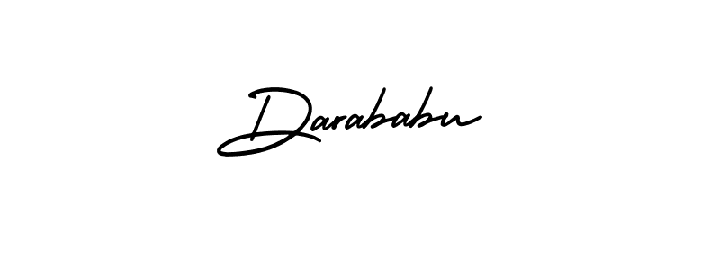 Create a beautiful signature design for name Darababu. With this signature (AmerikaSignatureDemo-Regular) fonts, you can make a handwritten signature for free. Darababu signature style 3 images and pictures png