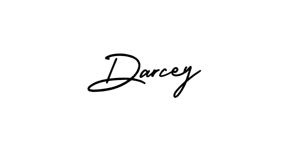 It looks lik you need a new signature style for name Darcey. Design unique handwritten (AmerikaSignatureDemo-Regular) signature with our free signature maker in just a few clicks. Darcey signature style 3 images and pictures png