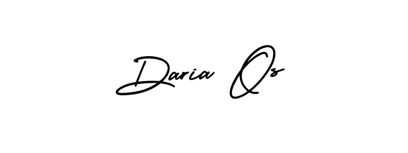 How to make Daria Os signature? AmerikaSignatureDemo-Regular is a professional autograph style. Create handwritten signature for Daria Os name. Daria Os signature style 3 images and pictures png
