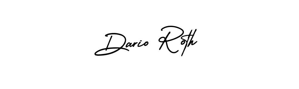 Check out images of Autograph of Dario Roth name. Actor Dario Roth Signature Style. AmerikaSignatureDemo-Regular is a professional sign style online. Dario Roth signature style 3 images and pictures png