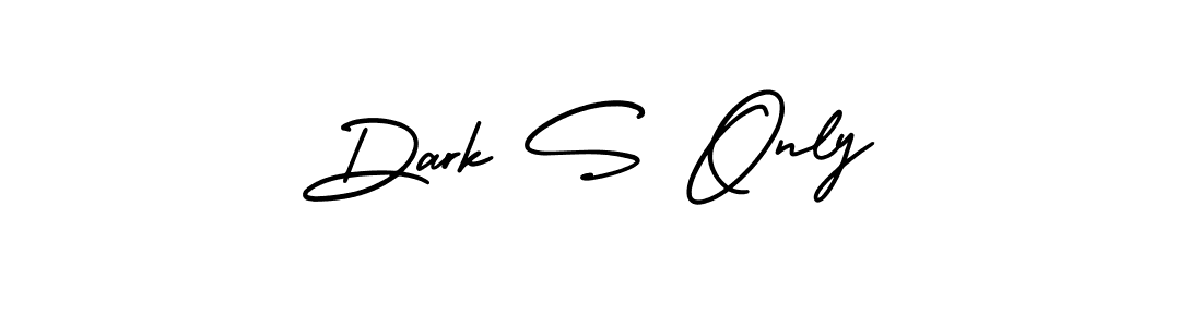 Use a signature maker to create a handwritten signature online. With this signature software, you can design (AmerikaSignatureDemo-Regular) your own signature for name Dark S Only. Dark S Only signature style 3 images and pictures png