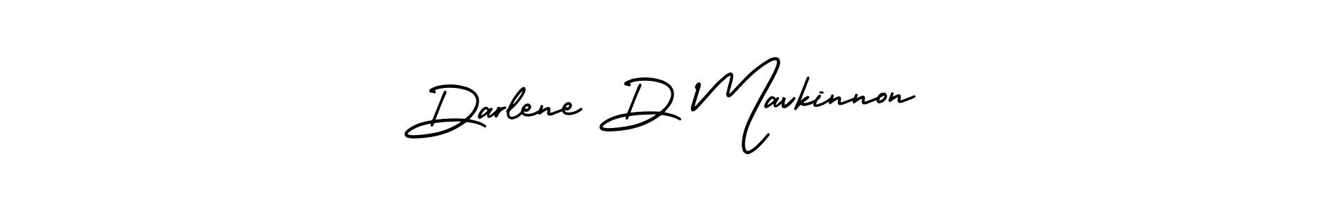 Create a beautiful signature design for name Darlene D Mavkinnon. With this signature (AmerikaSignatureDemo-Regular) fonts, you can make a handwritten signature for free. Darlene D Mavkinnon signature style 3 images and pictures png