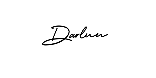 This is the best signature style for the Darluu name. Also you like these signature font (AmerikaSignatureDemo-Regular). Mix name signature. Darluu signature style 3 images and pictures png