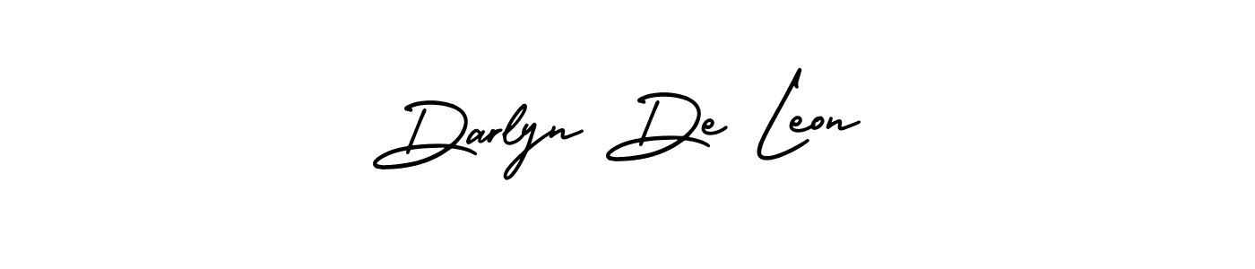 It looks lik you need a new signature style for name Darlyn De Leon. Design unique handwritten (AmerikaSignatureDemo-Regular) signature with our free signature maker in just a few clicks. Darlyn De Leon signature style 3 images and pictures png