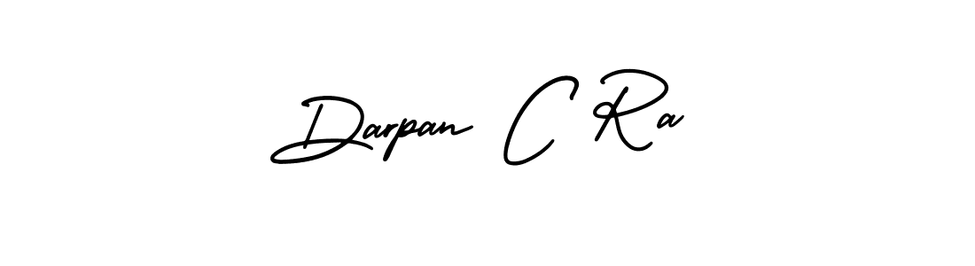 It looks lik you need a new signature style for name Darpan C Ra. Design unique handwritten (AmerikaSignatureDemo-Regular) signature with our free signature maker in just a few clicks. Darpan C Ra signature style 3 images and pictures png