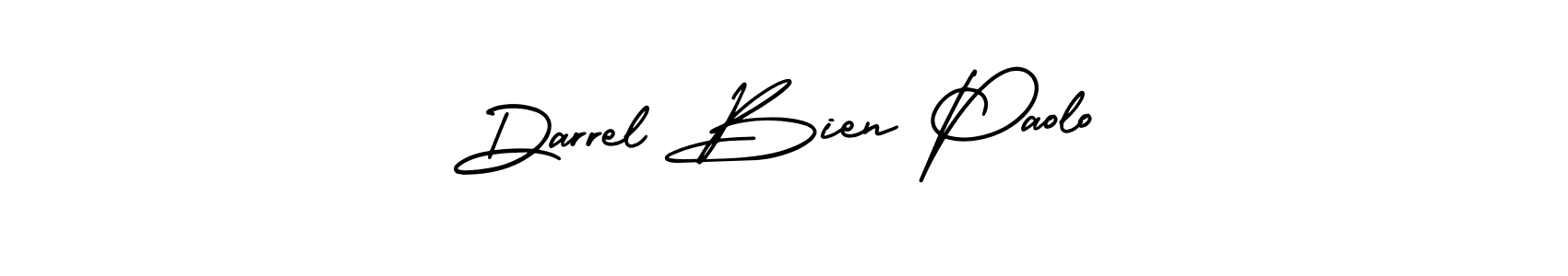 How to make Darrel Bien Paolo name signature. Use AmerikaSignatureDemo-Regular style for creating short signs online. This is the latest handwritten sign. Darrel Bien Paolo signature style 3 images and pictures png
