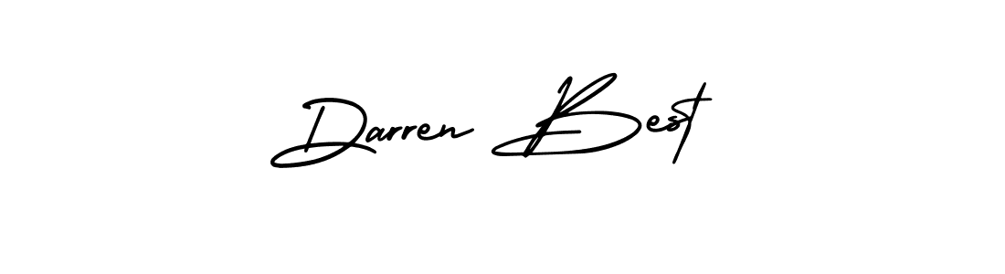 Design your own signature with our free online signature maker. With this signature software, you can create a handwritten (AmerikaSignatureDemo-Regular) signature for name Darren Best. Darren Best signature style 3 images and pictures png