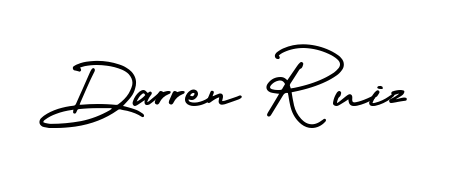 The best way (AmerikaSignatureDemo-Regular) to make a short signature is to pick only two or three words in your name. For converting this name Darren Ruiz. Darren Ruiz signature style 3 images and pictures png