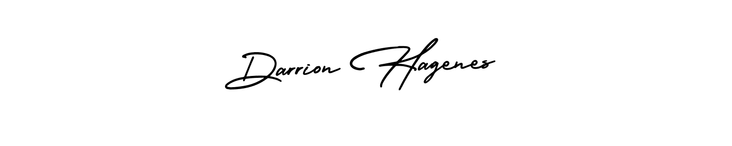 Also we have Darrion Hagenes name is the best signature style. Create professional handwritten signature collection using AmerikaSignatureDemo-Regular autograph style. Darrion Hagenes signature style 3 images and pictures png