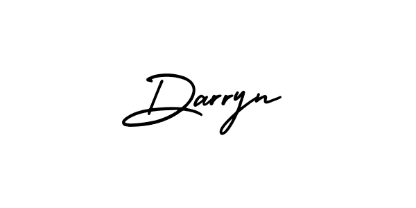 Make a beautiful signature design for name Darryn. Use this online signature maker to create a handwritten signature for free. Darryn signature style 3 images and pictures png