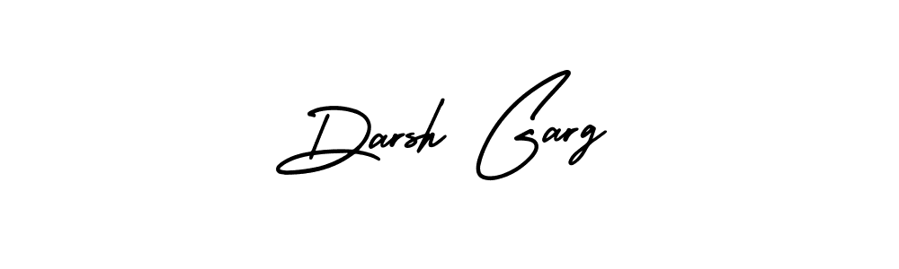 It looks lik you need a new signature style for name Darsh Garg. Design unique handwritten (AmerikaSignatureDemo-Regular) signature with our free signature maker in just a few clicks. Darsh Garg signature style 3 images and pictures png