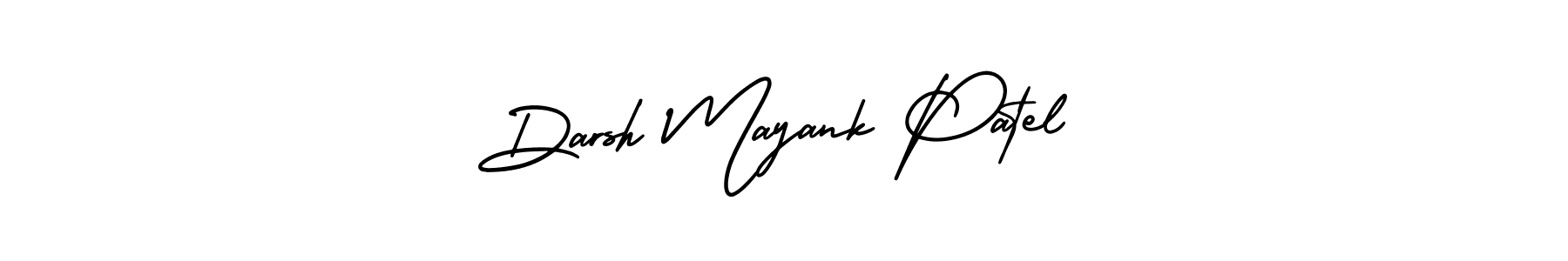 AmerikaSignatureDemo-Regular is a professional signature style that is perfect for those who want to add a touch of class to their signature. It is also a great choice for those who want to make their signature more unique. Get Darsh Mayank Patel name to fancy signature for free. Darsh Mayank Patel signature style 3 images and pictures png