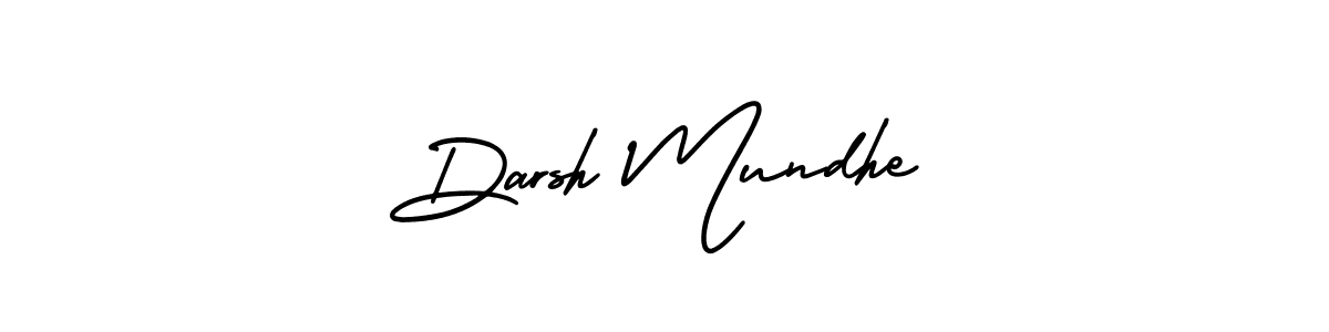 AmerikaSignatureDemo-Regular is a professional signature style that is perfect for those who want to add a touch of class to their signature. It is also a great choice for those who want to make their signature more unique. Get Darsh Mundhe name to fancy signature for free. Darsh Mundhe signature style 3 images and pictures png
