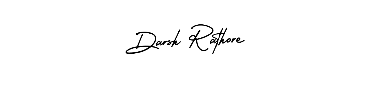 Design your own signature with our free online signature maker. With this signature software, you can create a handwritten (AmerikaSignatureDemo-Regular) signature for name Darsh Rathore. Darsh Rathore signature style 3 images and pictures png