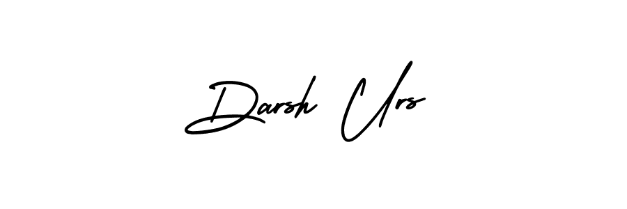 Make a beautiful signature design for name Darsh Urs. Use this online signature maker to create a handwritten signature for free. Darsh Urs signature style 3 images and pictures png